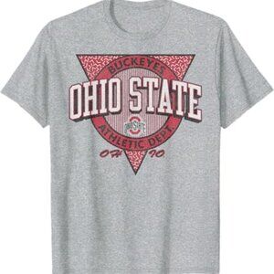 Ohio State Buckeyes Vintage Block Letter T-Shirt - Officially Licensed Retro